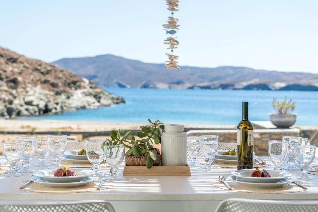 Eneos Kythnos Beach Villas-Executive And Premium Villas Esterno foto