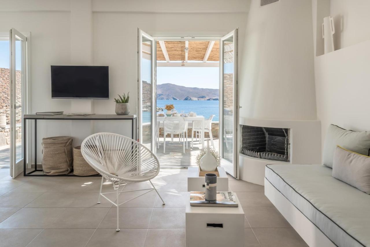 Eneos Kythnos Beach Villas-Executive And Premium Villas Esterno foto