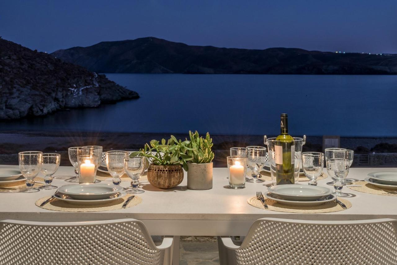 Eneos Kythnos Beach Villas-Executive And Premium Villas Esterno foto